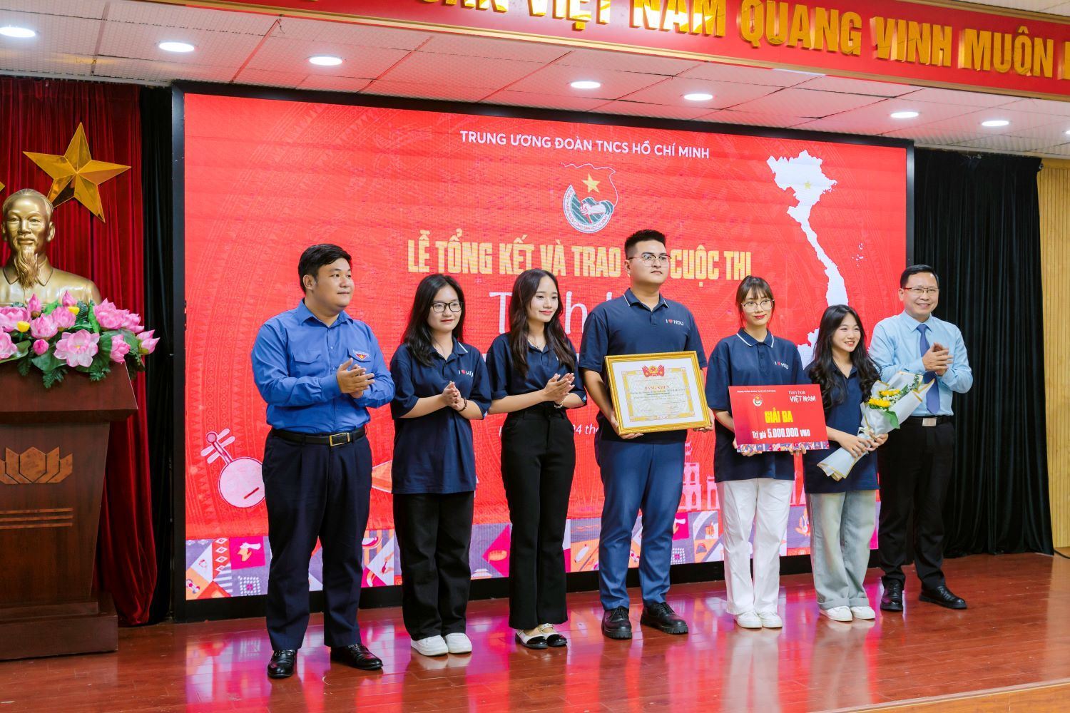 Sinh viên HDU xuất sắc đạt giải ba Cuộc thi sáng tác video clip “Tinh hoa Việt Nam” dành cho học sinh, sinh viên lần thứ 2, năm 2023